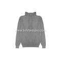 Men's Knitted Cotton Textured Thread Hoodie